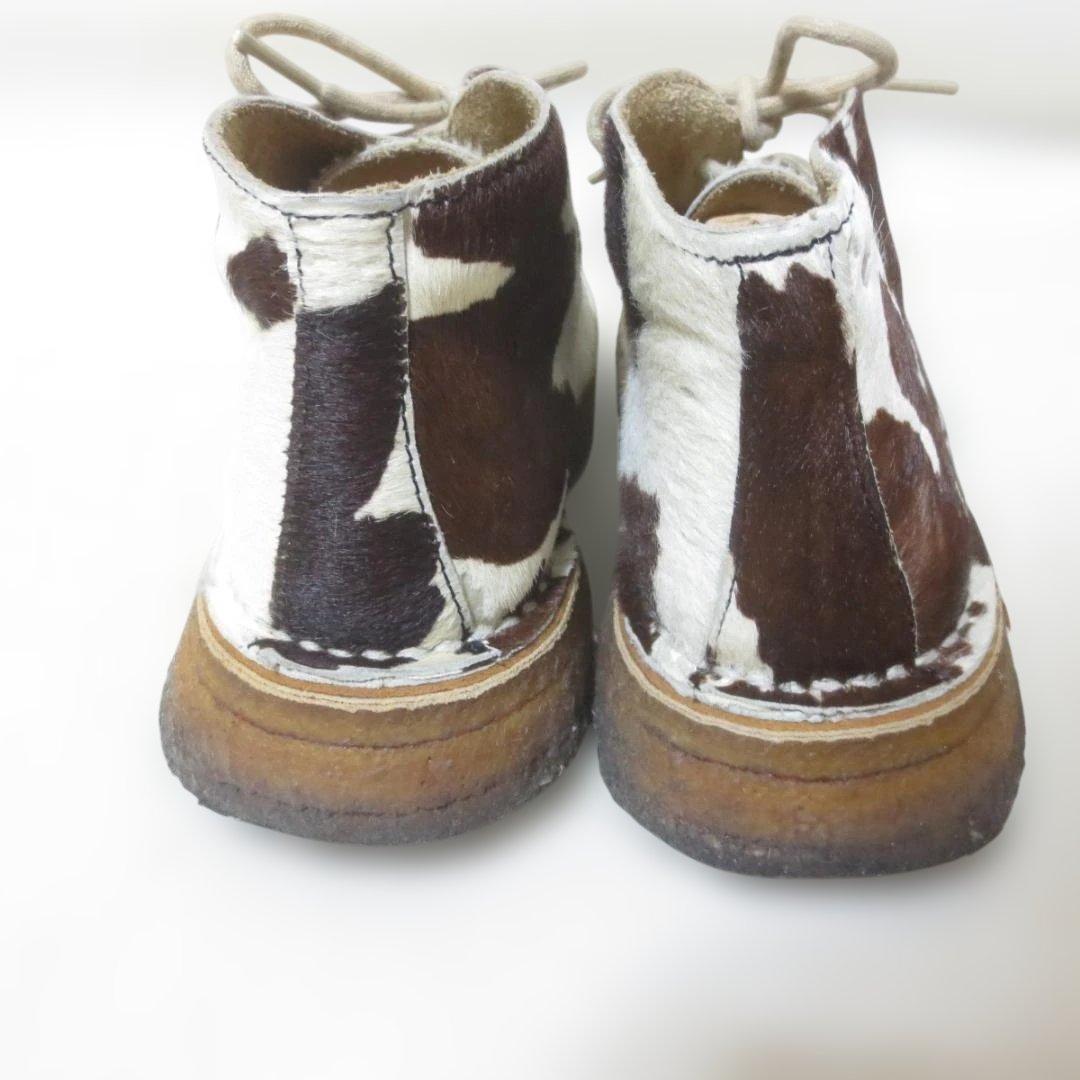 カンペール　ハラコ　アニマル柄　ショートブーツ　シューズ　靴　7　■　C186