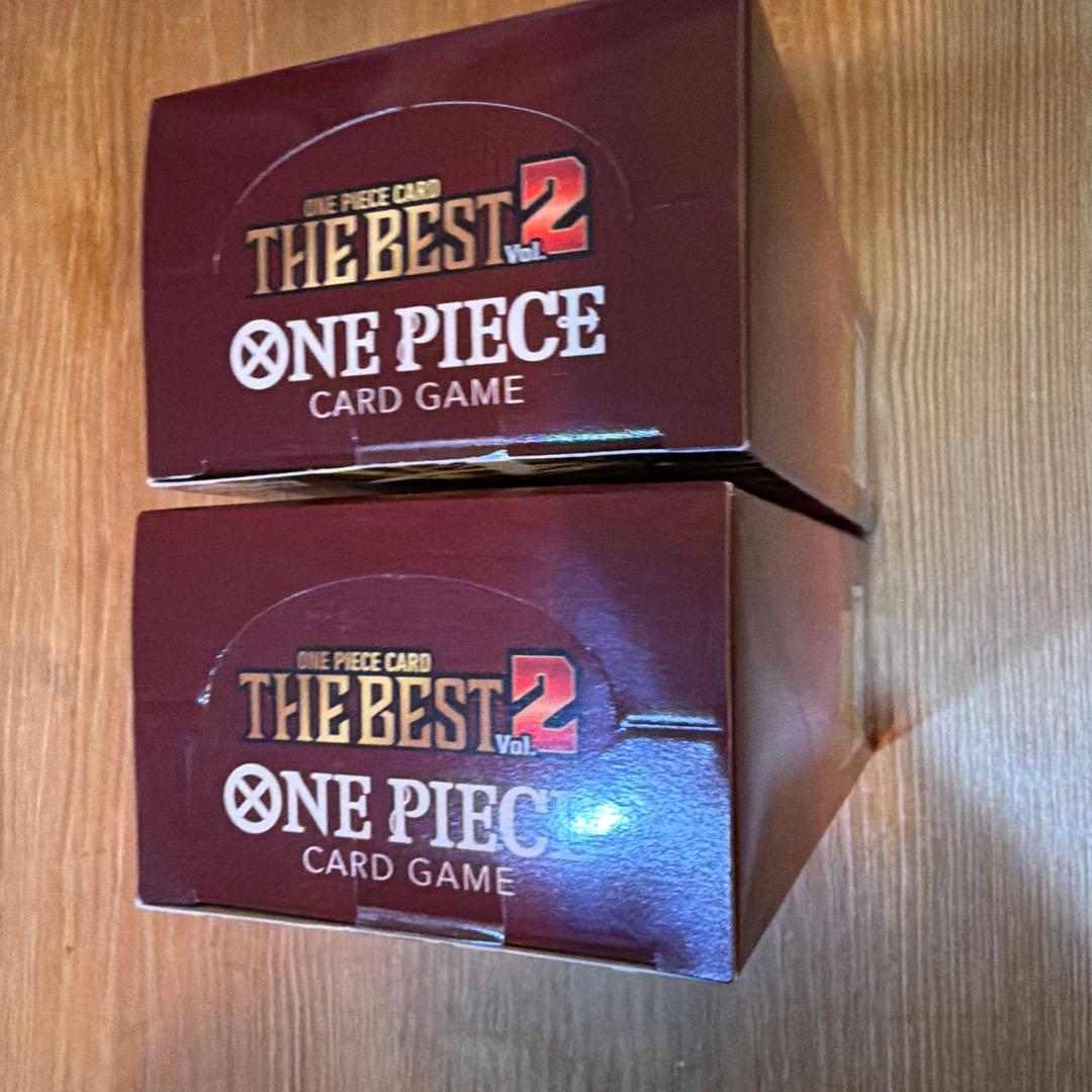 ワンピースカード《未開封シール付》ザ・ベスト2 2箱