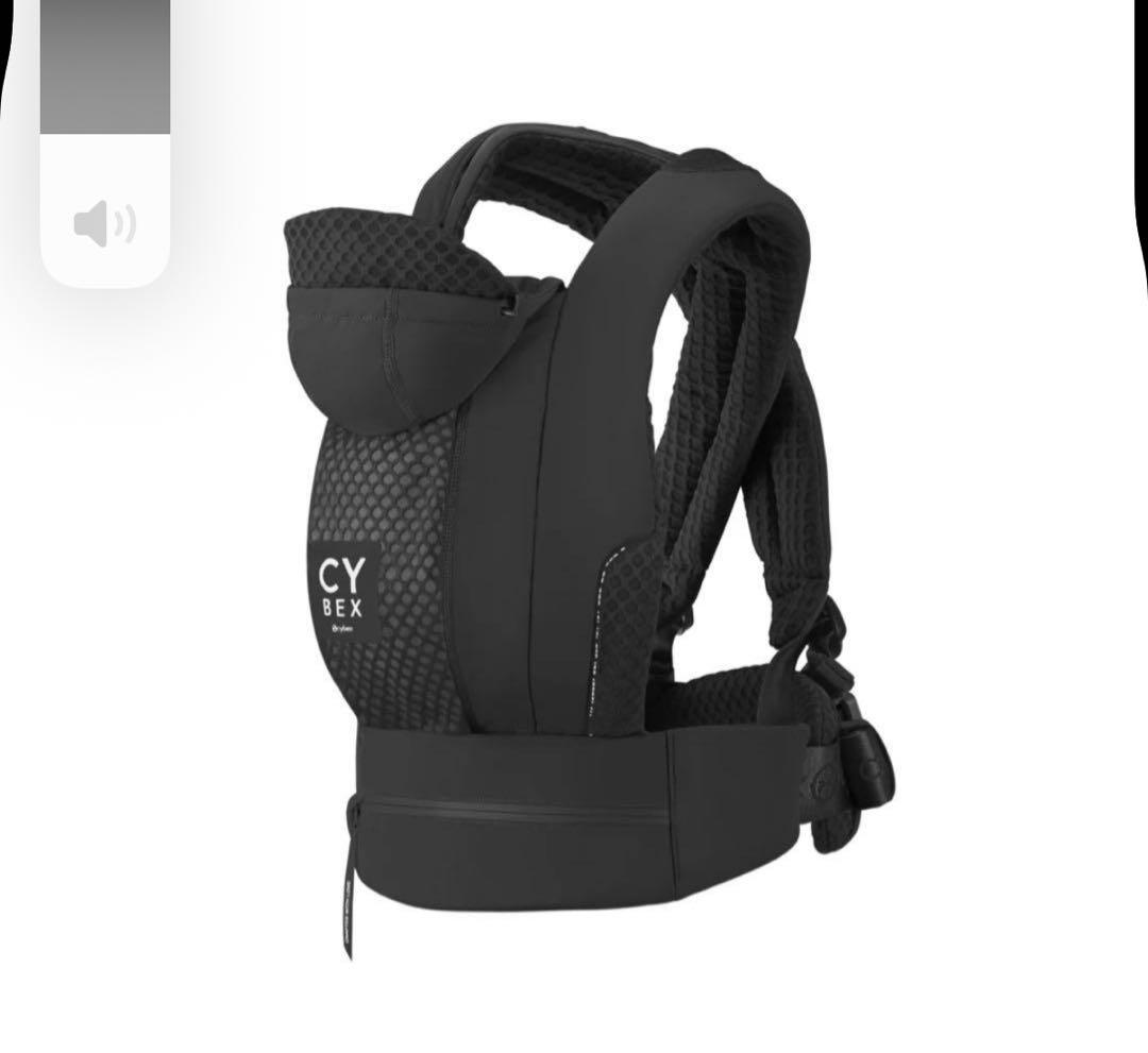 美品／CYBEX・ブラック 抱っこ紐