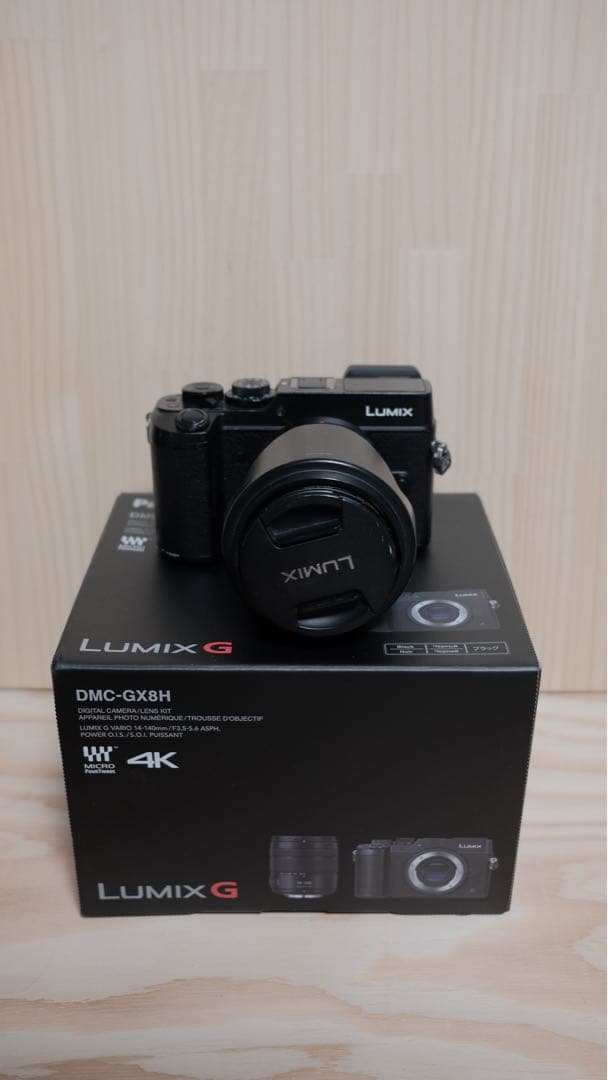 LUMIX DMC-GX8Hレンズキット　ミラーレス一眼4K撮影
