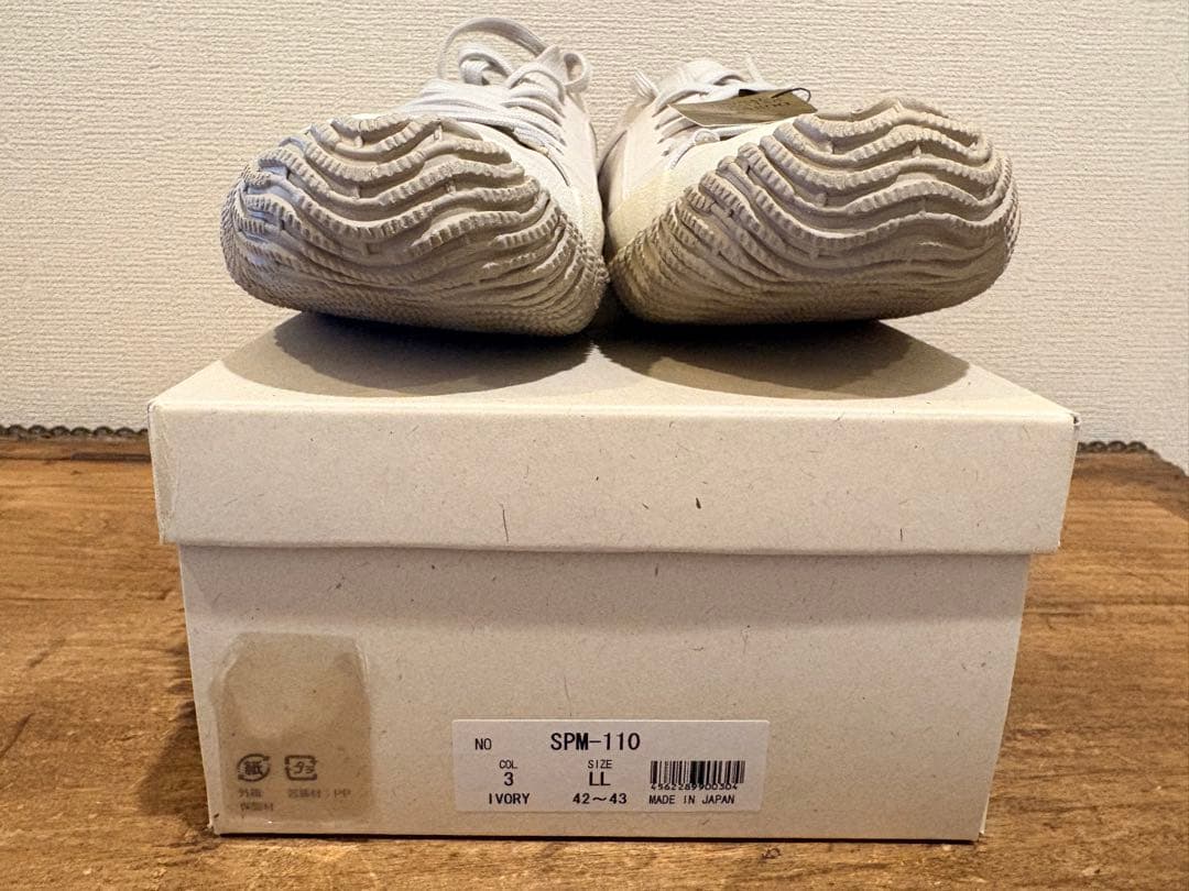 【限定セール】spingle move スニーカーLL 27.5cm アイボリー