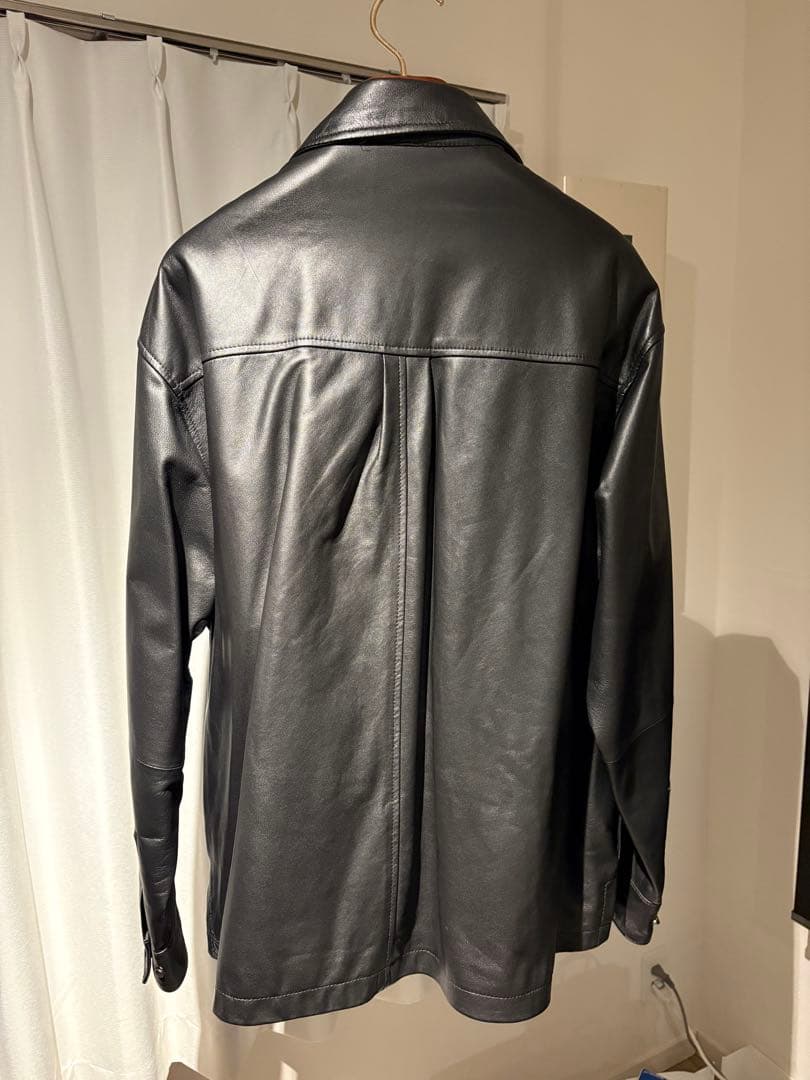 CCU ブラック　レザージャケット　ライダース　菅田将暉　着用モデル