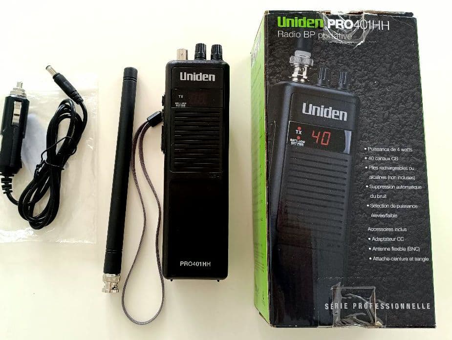 入手困難　Uniden PRO401HH ハンドヘルド感度抜群CB無線