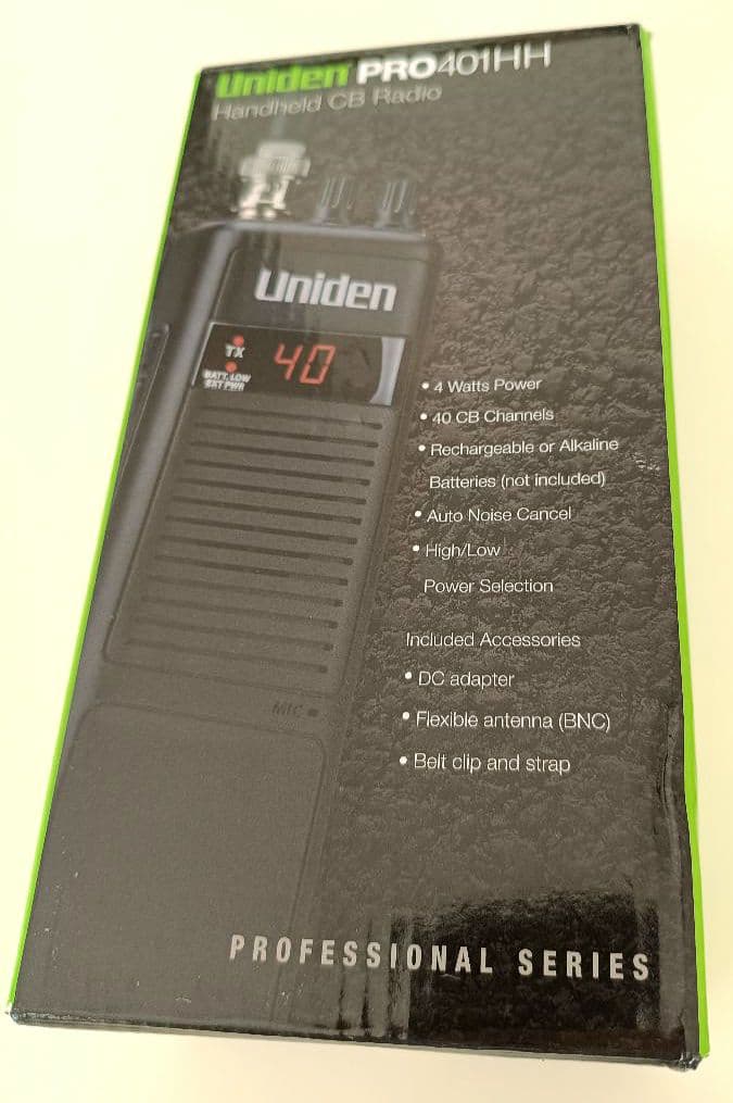 入手困難　Uniden PRO401HH ハンドヘルド感度抜群CB無線