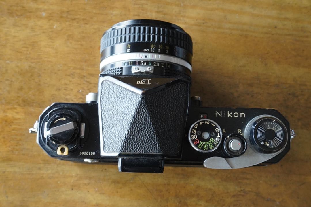 NikonF BLACK ＋Ai Nikkor50mmF1.4 ジャンクセット