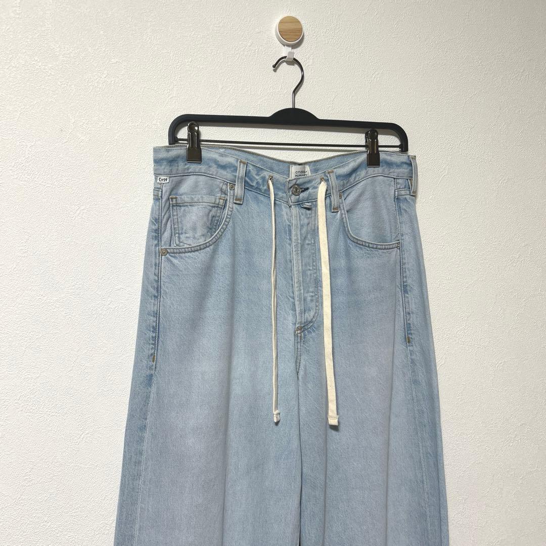 美品 CITIZENS OF HUMANITY ライトデニムイージーパンツ