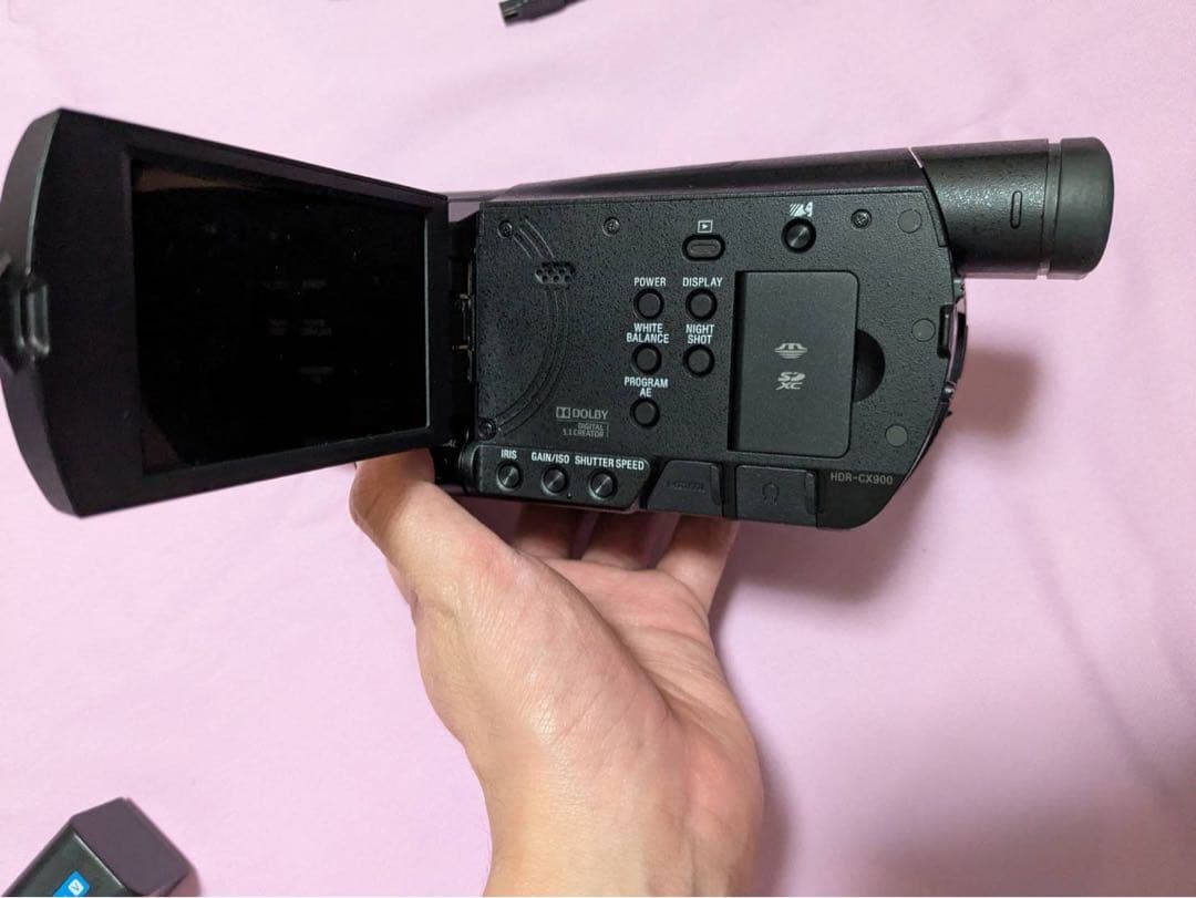 ビデオカメラ　SONY HDR-CX900 ソニー