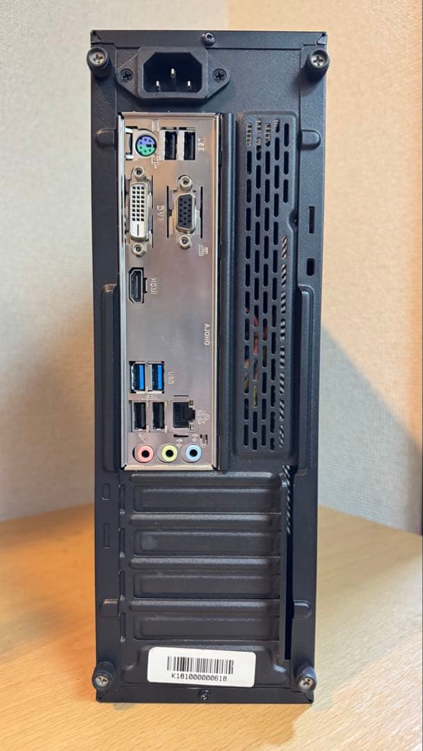 スリムデザイン デスクトップPC win 11 MSオフィスあり