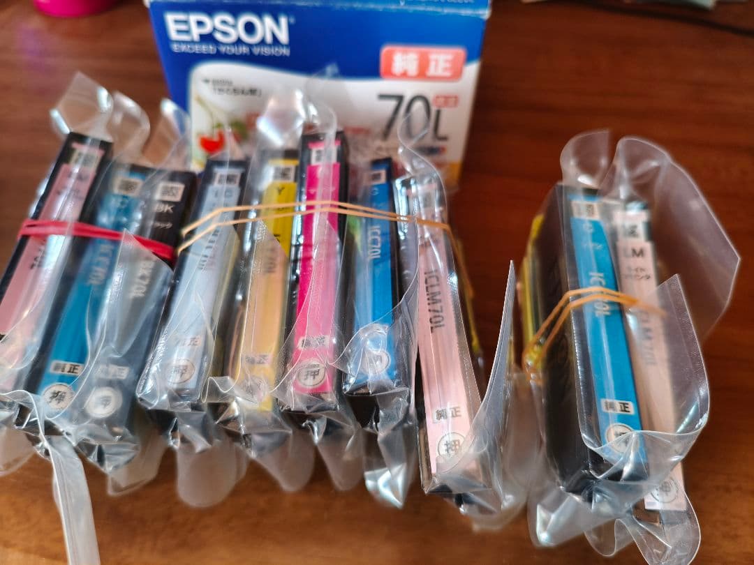 EPSON 70L インクカートリッジ 10個