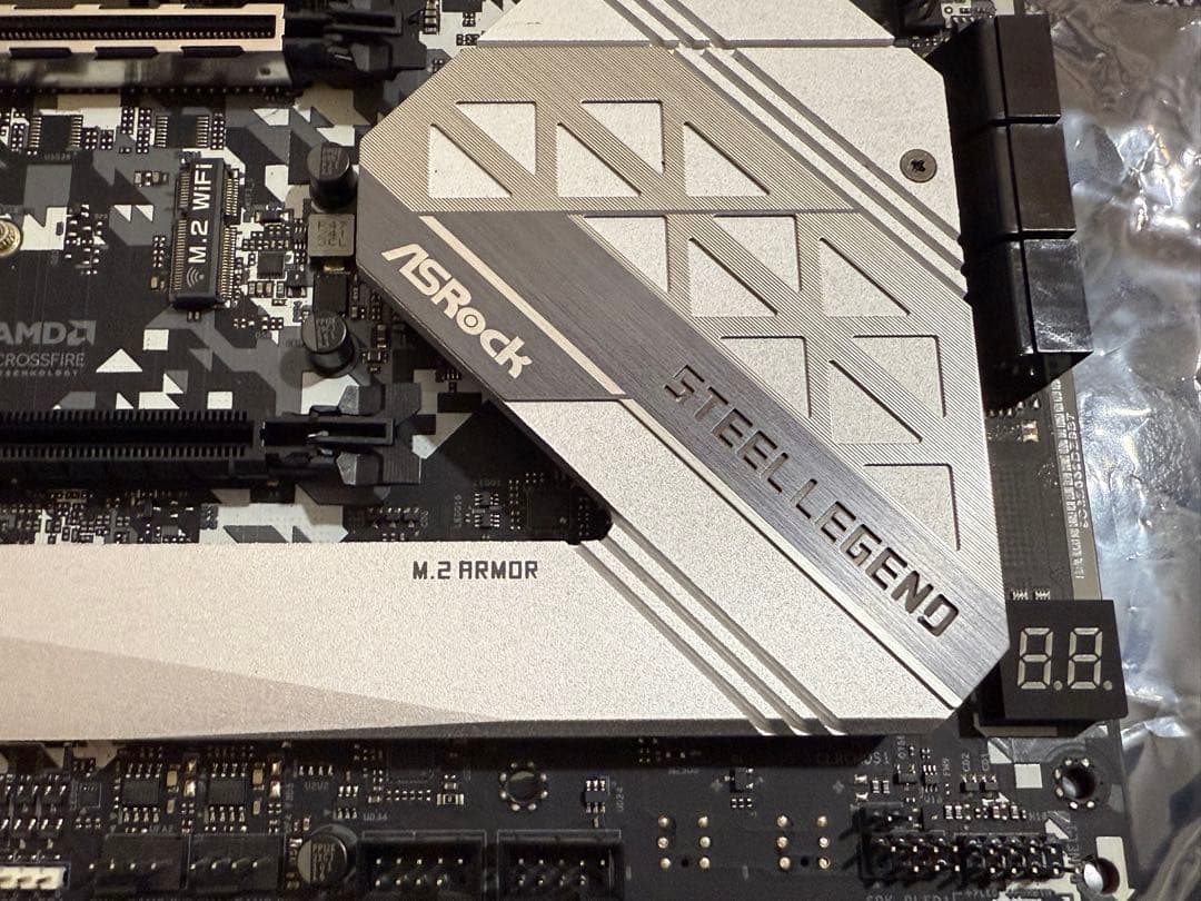 マザーボード Ryzen 5 3600X + ASRock B550 + DDR4 32GB