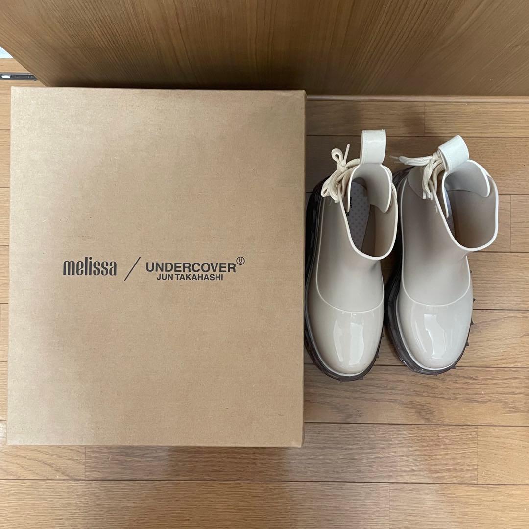 UNDERCOVER Melissaエディション ベージュ Spikes ブーツ