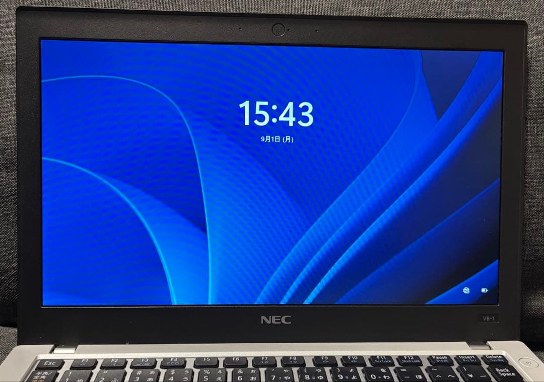 NECノートPC Windows11/8GB /SSD256GB電源ケーブル付属