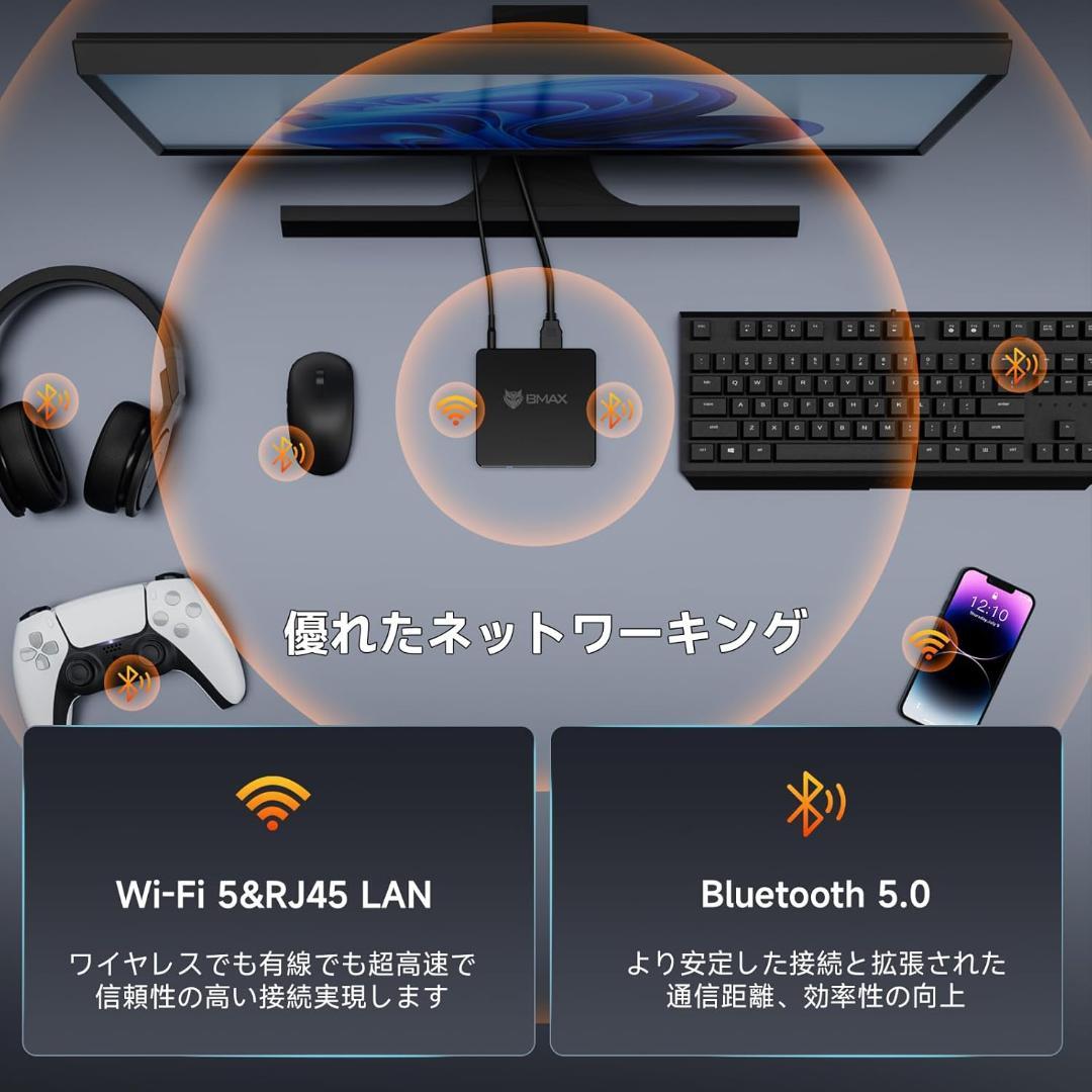 ✨美品✨最新版ミニPC✨ BMAX♡B1 MINI 付属品完備 動作確認済み✨