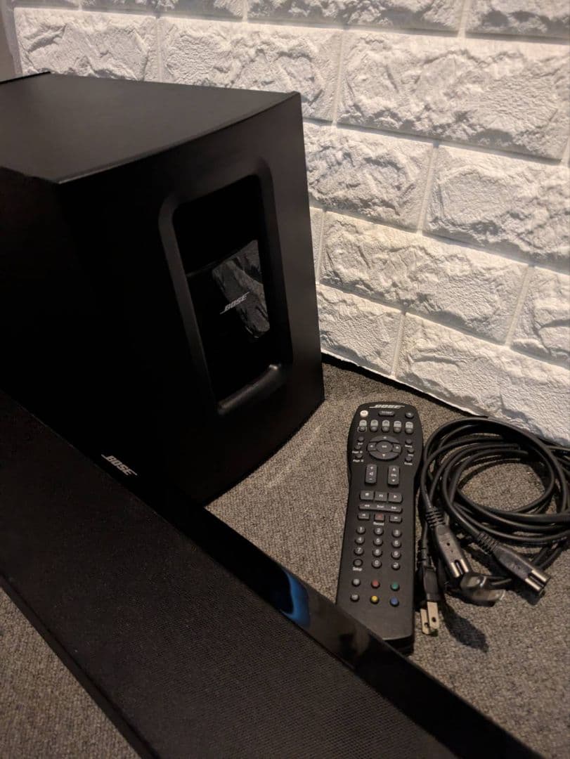 ❇️Bose❇️サウンドバー ウーファー スピーカー❇️リモコン付❇️2点セット