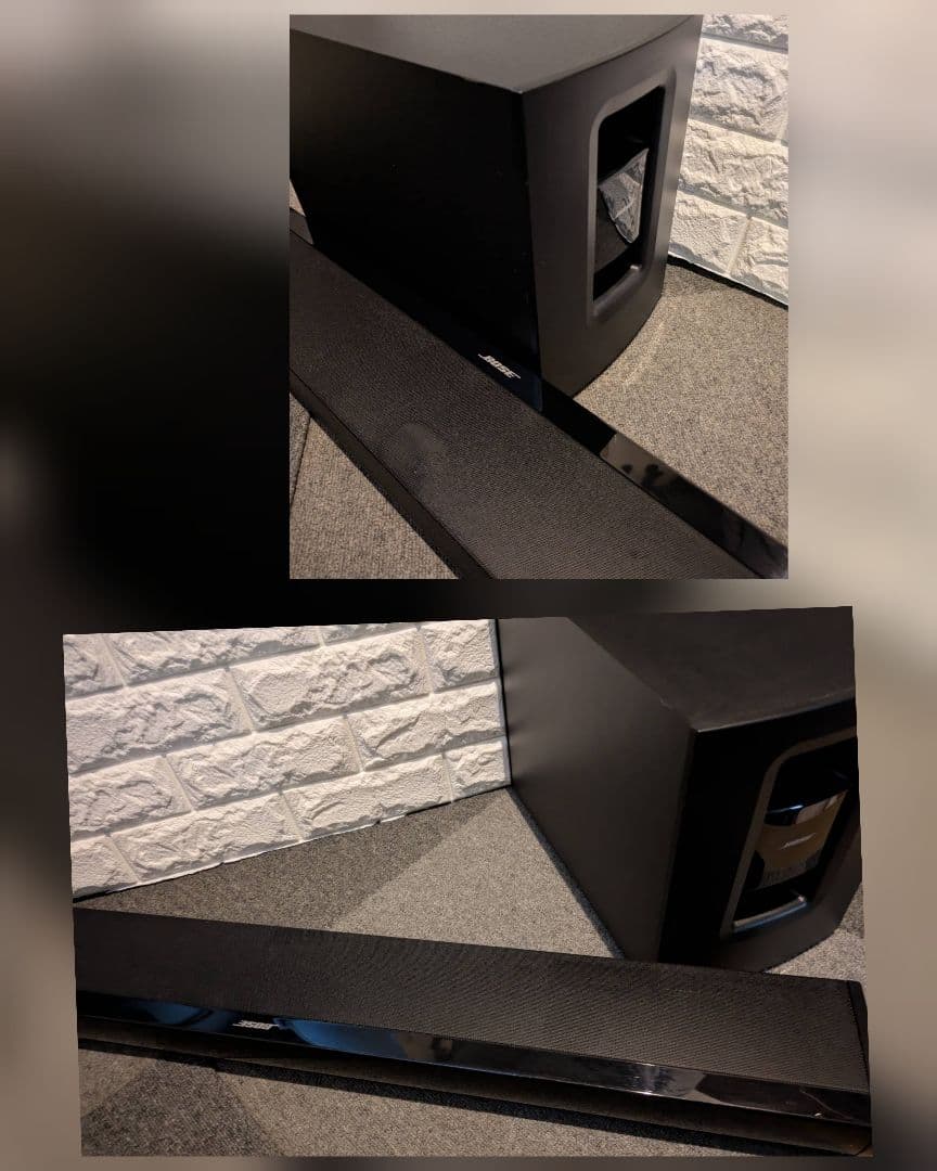 ❇️Bose❇️サウンドバー ウーファー スピーカー❇️リモコン付❇️2点セット
