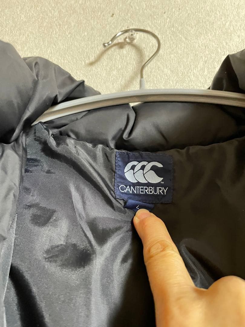 【断捨離中！】CANTERBURY フード付きダウンジャケット