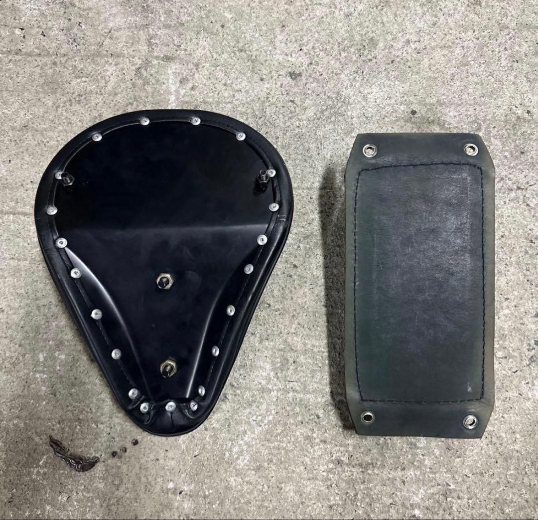 ハーレー ソロシート　ピリオンパッド　USA