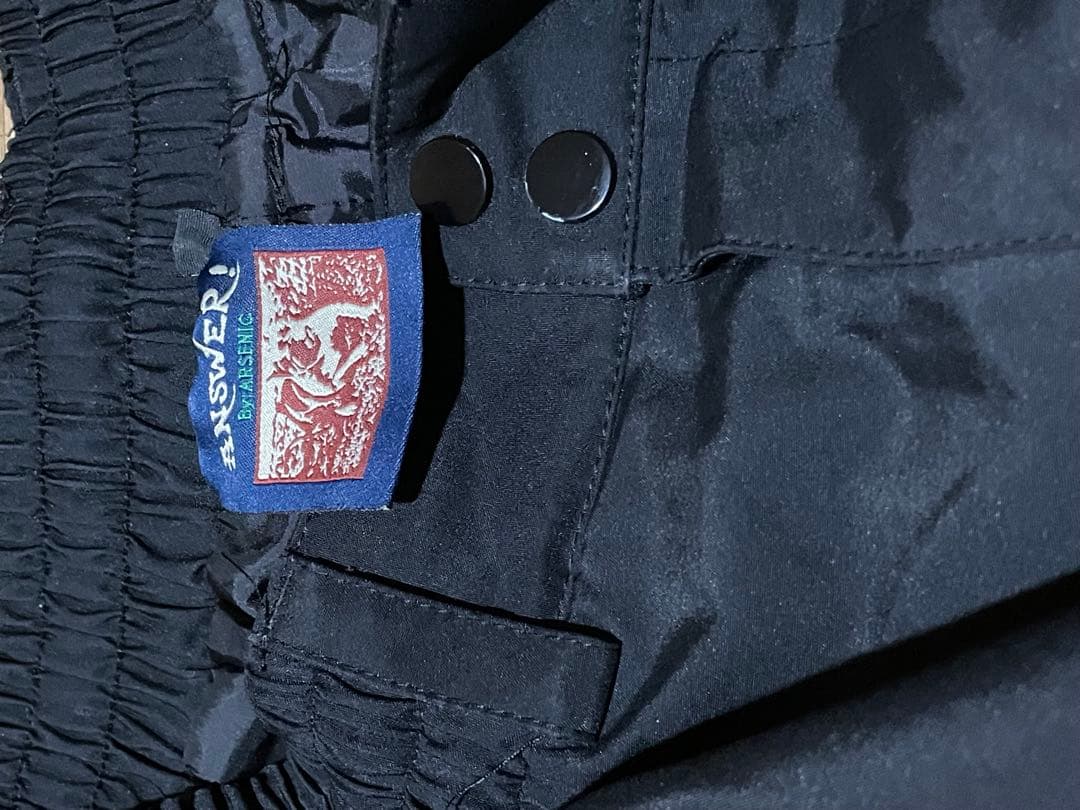 Arsenic スノーパンツ　ワイドパンツ