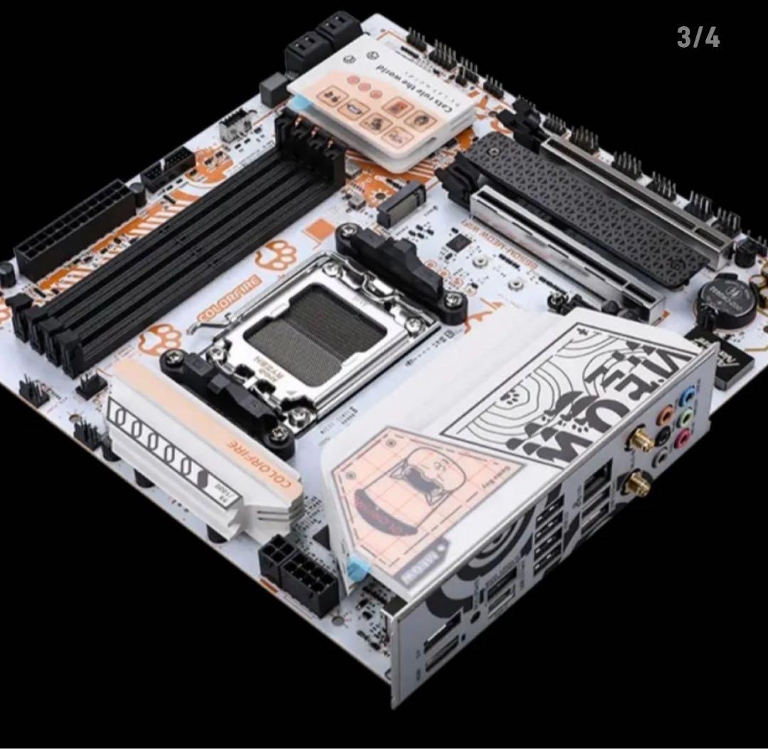 COLORFIRE B650M-MEOW WIFI マザーボード