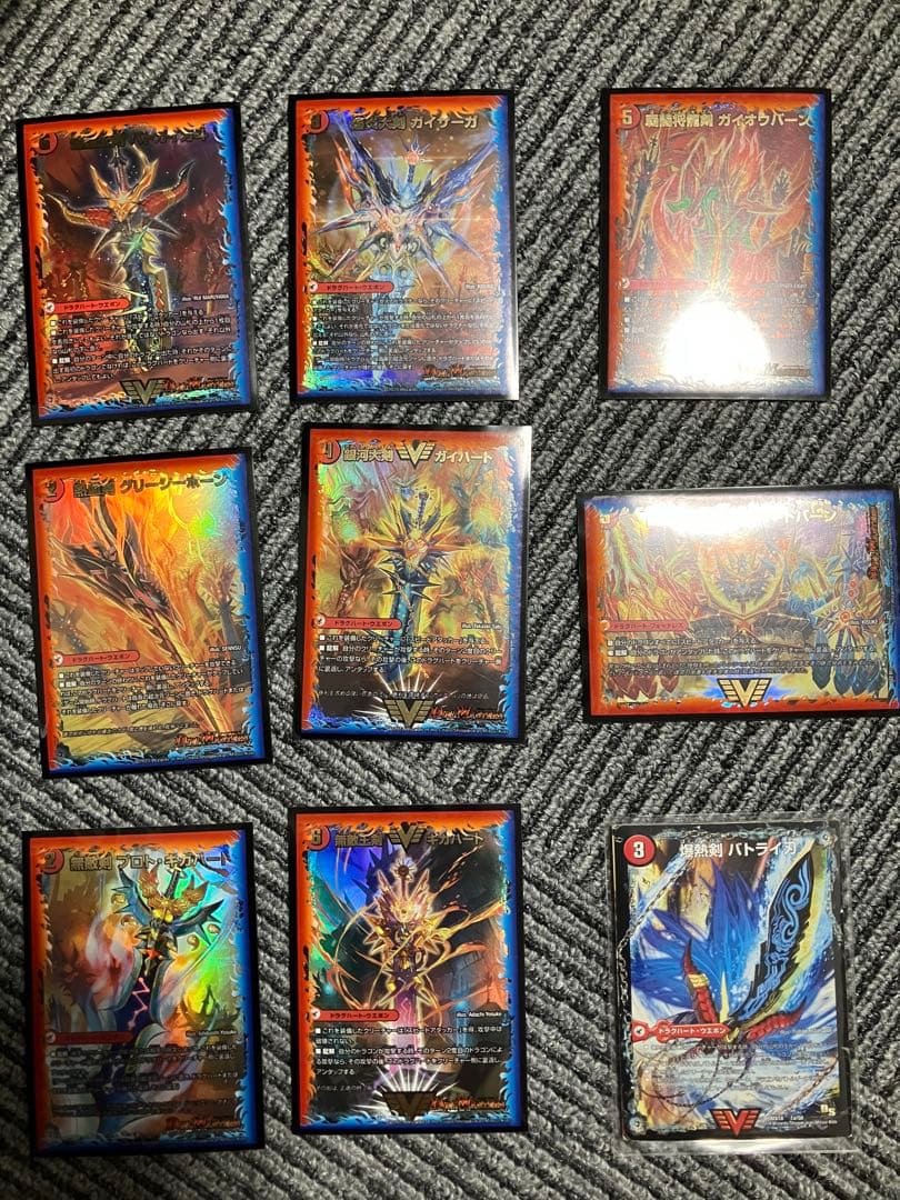 デュエマ 龍覇爆炎 改造デッキ フルセット ＋デッキケース