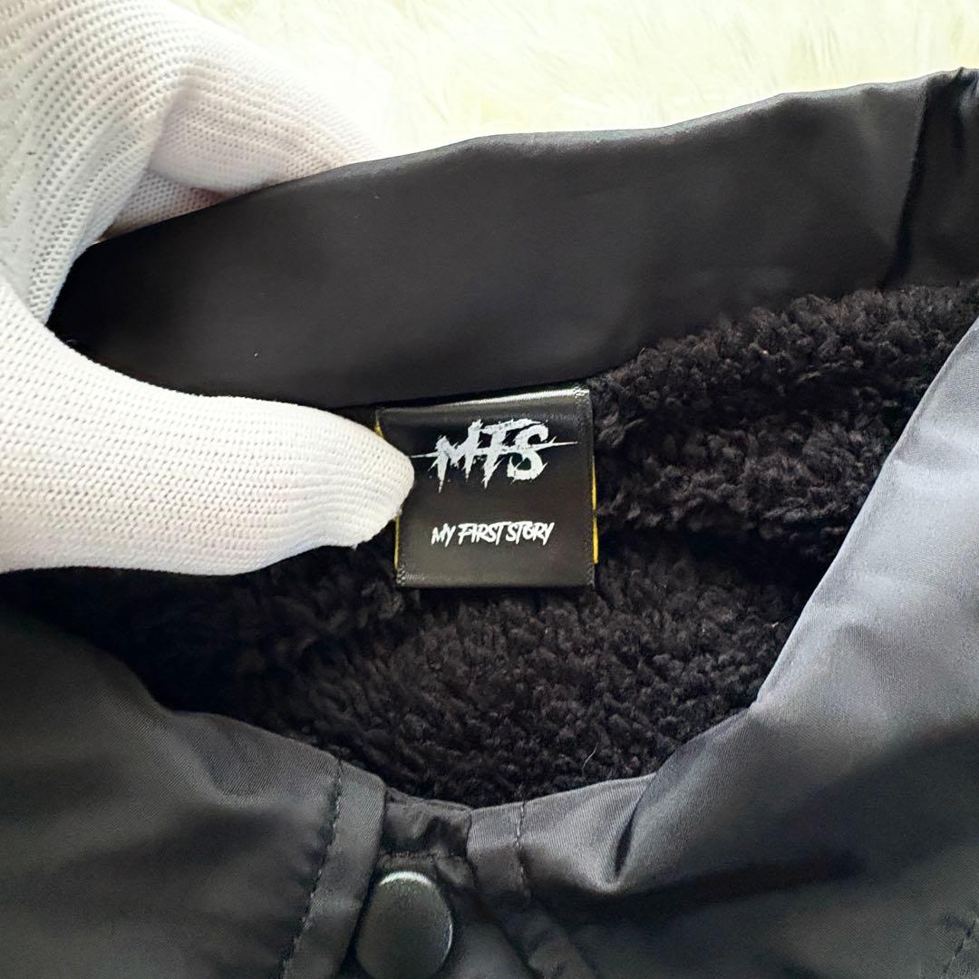 【限定希少】マイファス☆限定コーチジャケット 東京ドーム 裏起毛 黒 XL