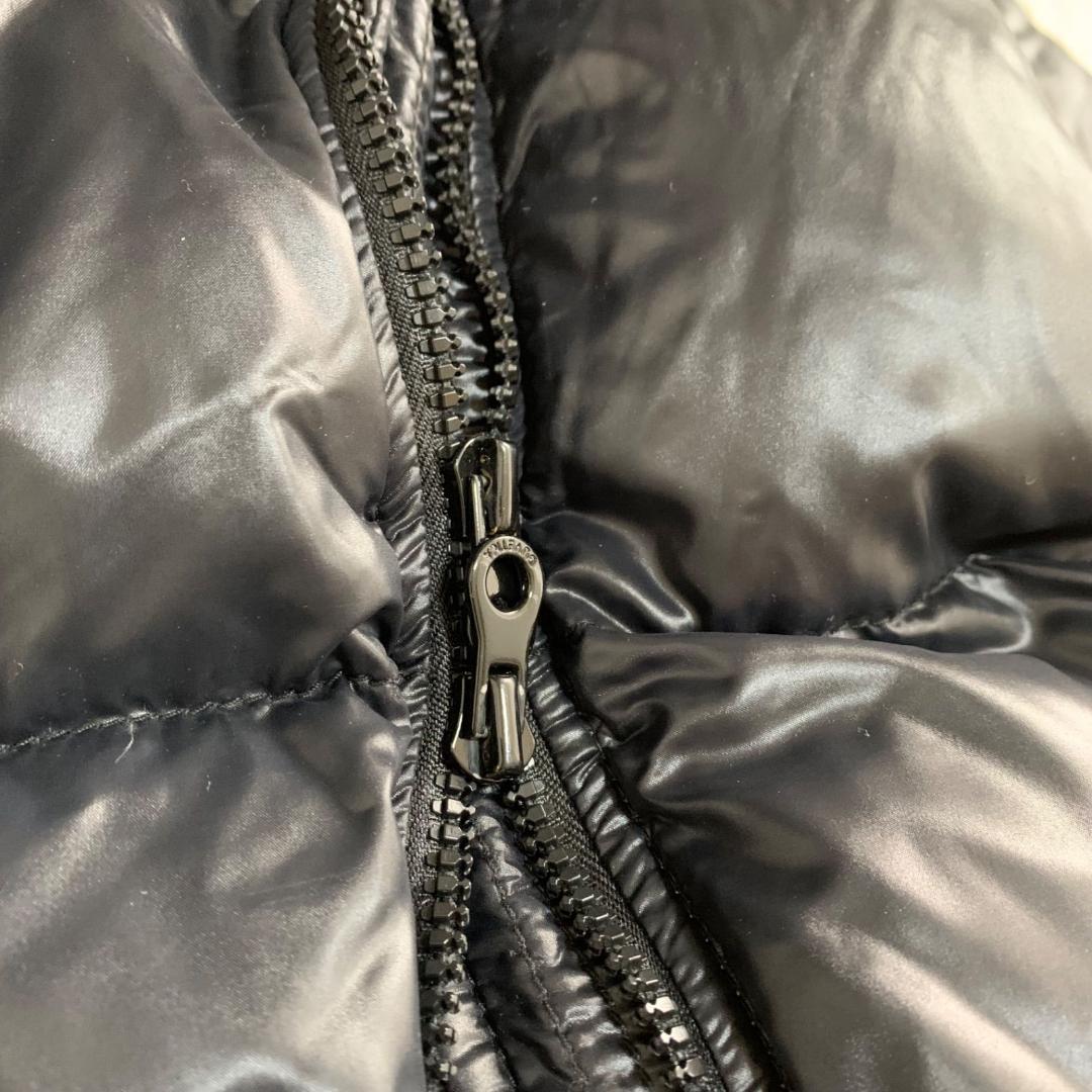 17201✨デュベティカ 40 ラクーンファー ロングダウンコート ブラック系