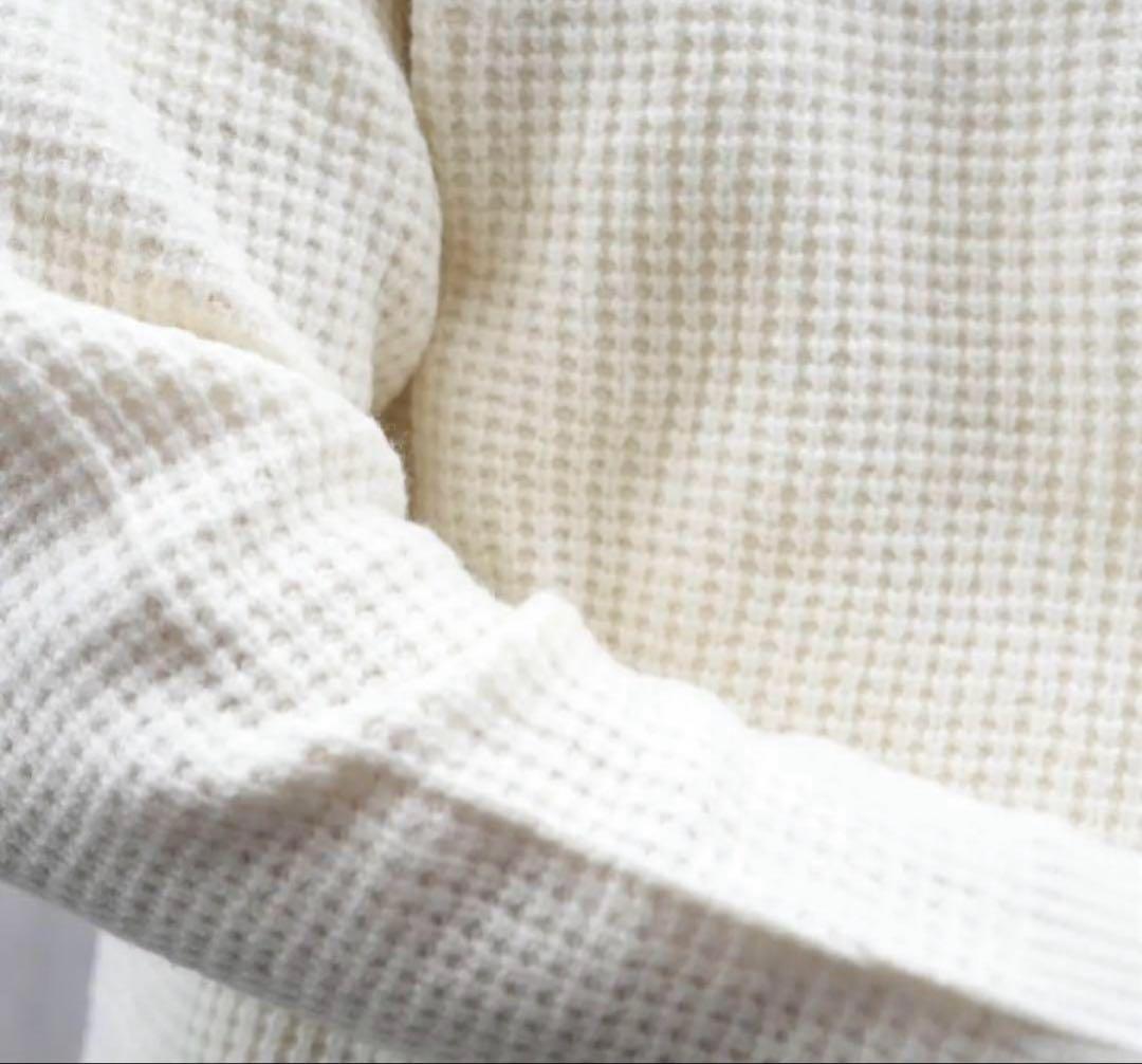 Daydream デイドリーム ウールワッフルニット M OVY