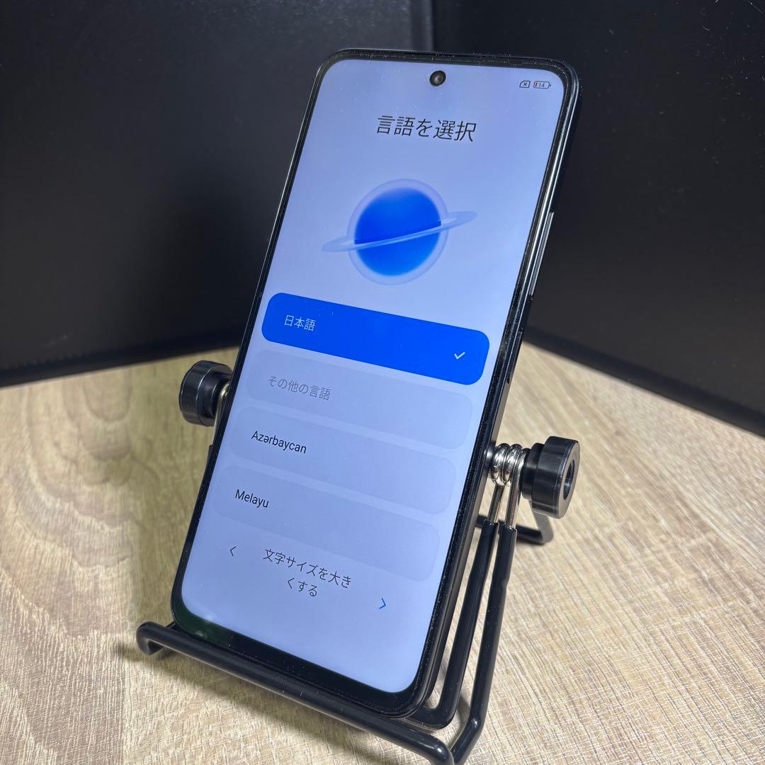 【良品】XiaomiスマートフォンRedmi 12 5G ミッドナイトブラックM