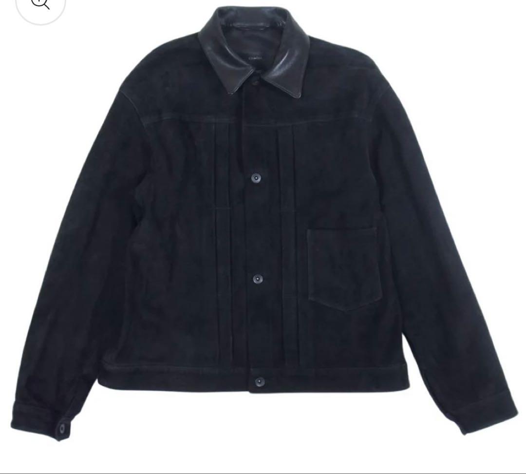 COMOLI シープスエード TYPE 1st ジャケット 2 ブラック