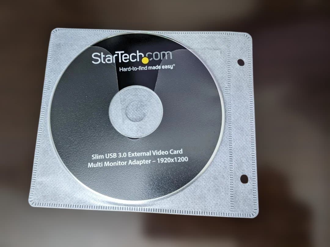 StarTech.com 4K対応 USB-HDMIアダプタ 動作良好