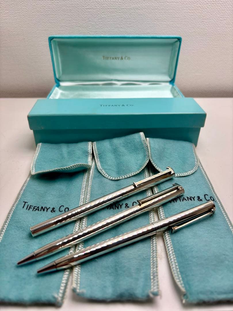 まとめ売りTIFFANY エクゼクティブ Tクリップ ボールペン ティファニー