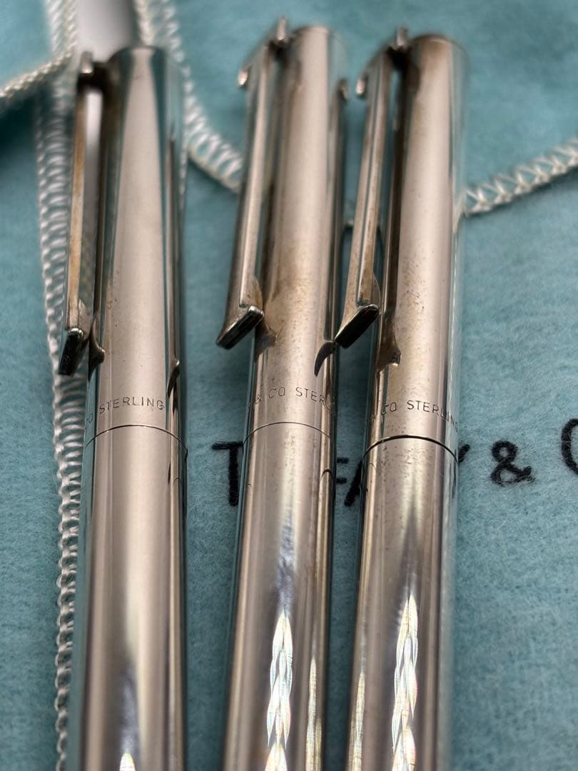 まとめ売りTIFFANY エクゼクティブ Tクリップ ボールペン ティファニー