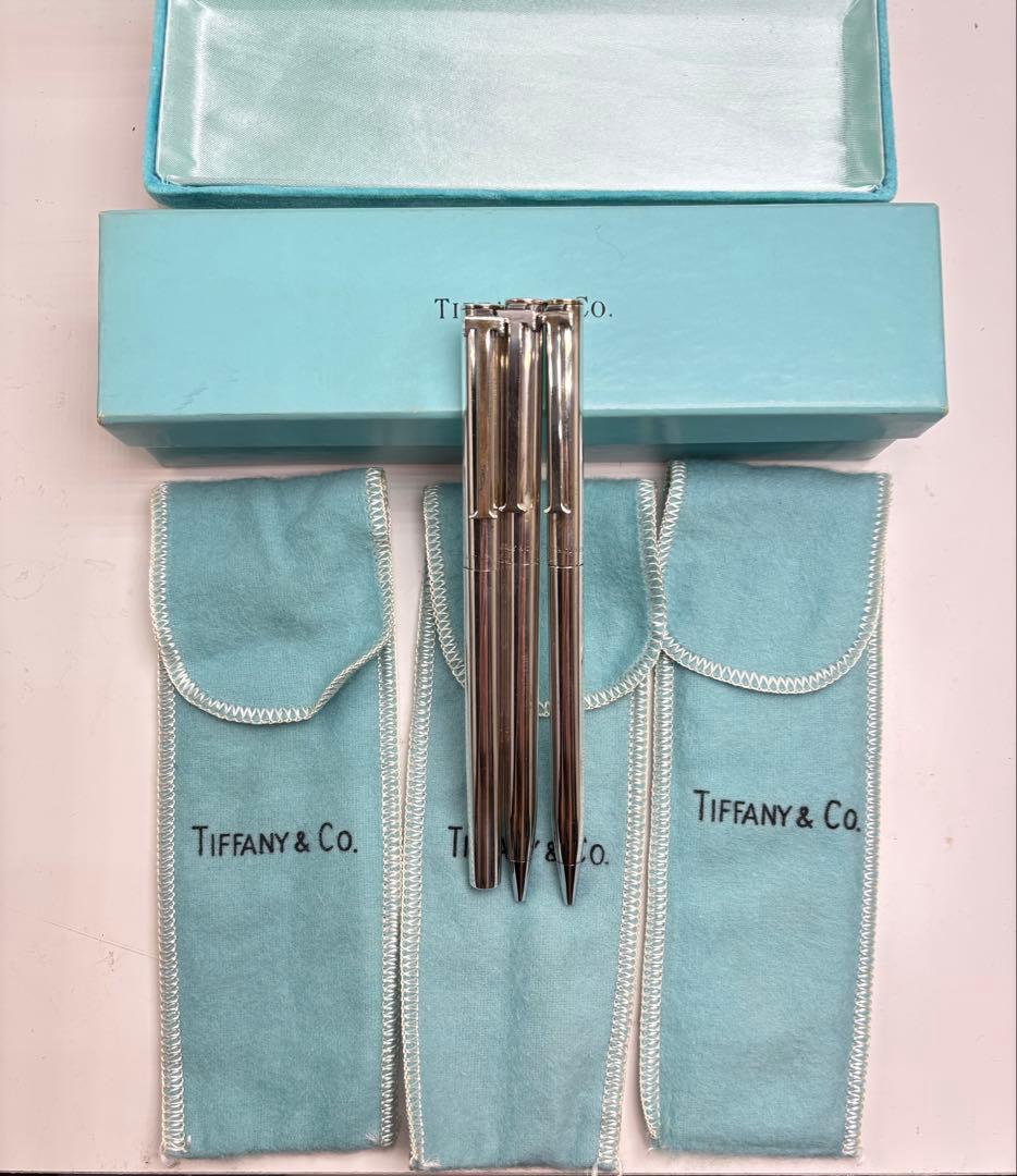 まとめ売りTIFFANY エクゼクティブ Tクリップ ボールペン ティファニー