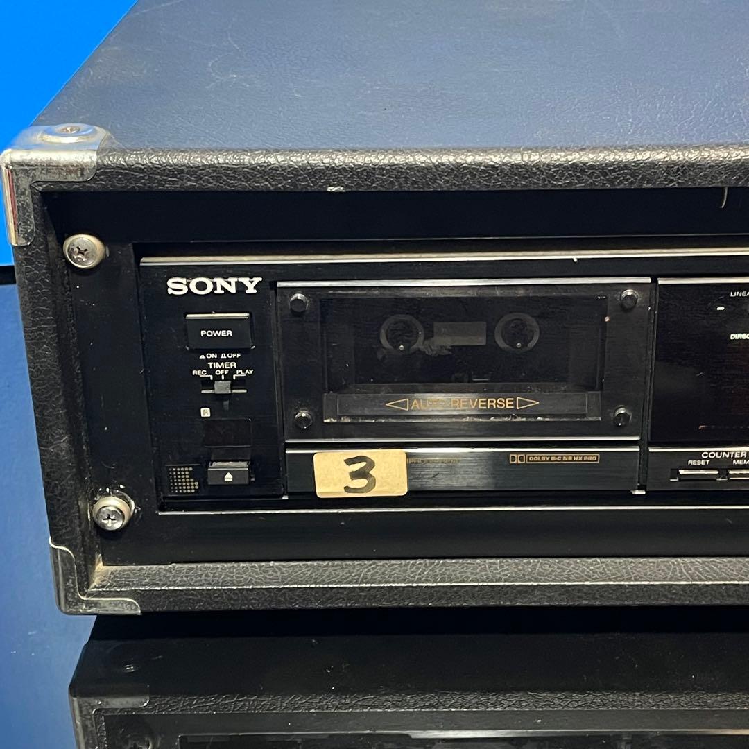SONY TC-RX80 カセットデッキ 動作確認済み