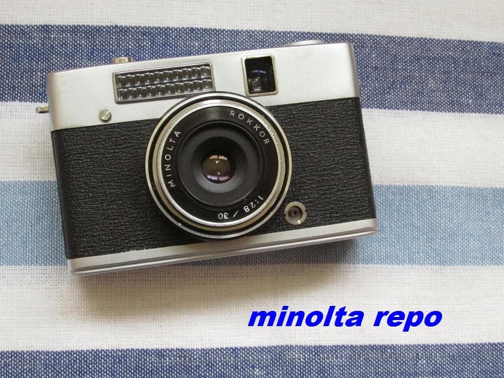 minolta repo ミノルタ レポ 初期型 フィルムカメラ ハーフサイズ