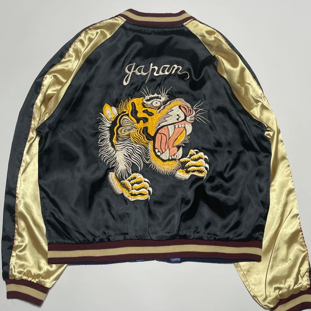 【希少/XL】　TAILOR TOYO スーベニアジャケット　タイガーヘッド　虎