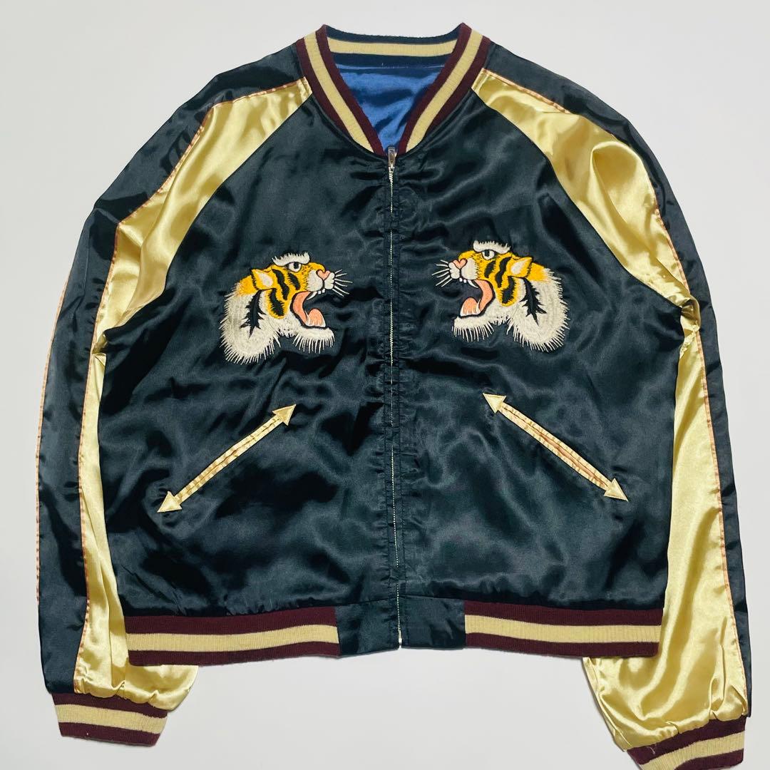 【希少/XL】　TAILOR TOYO スーベニアジャケット　タイガーヘッド　虎