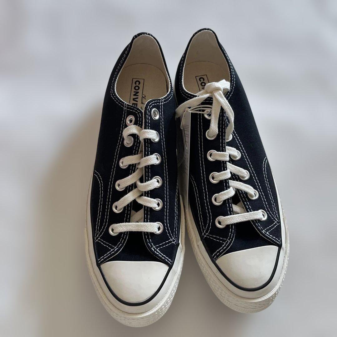 【新品未使用品】コンバース26cmブラック ローカット 韓国限定　CT70