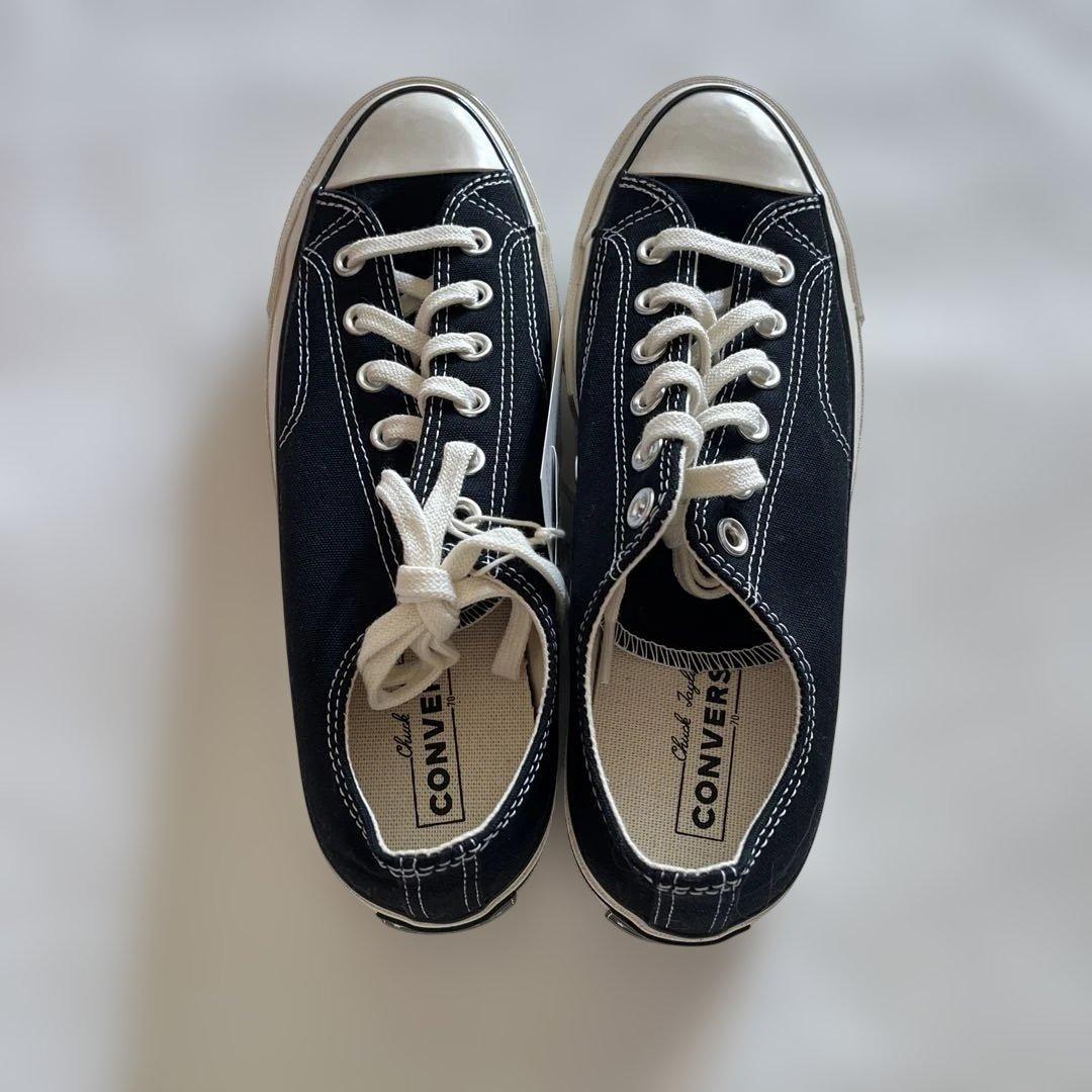 【新品未使用品】コンバース26cmブラック ローカット 韓国限定　CT70