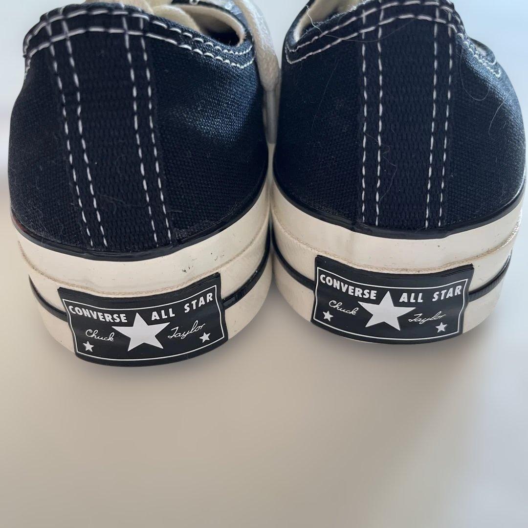 【新品未使用品】コンバース26cmブラック ローカット 韓国限定　CT70