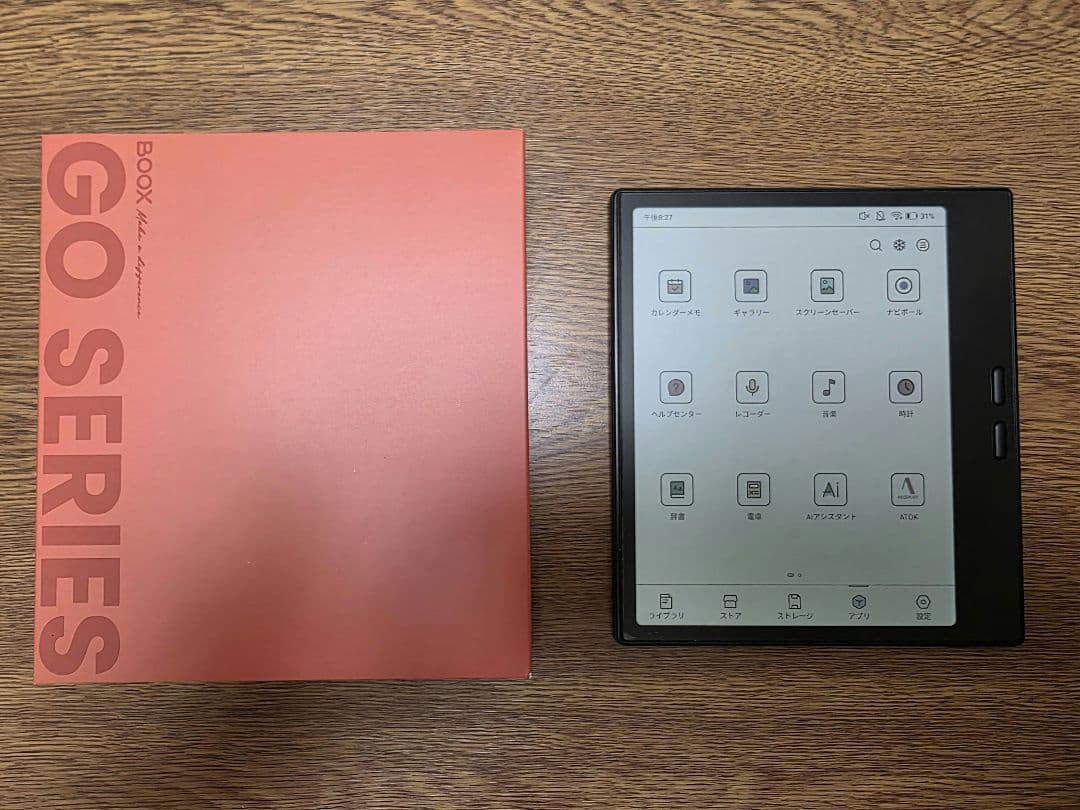 【美品・第二世代】BOOX Go Color 7 (Gen 2) SKT