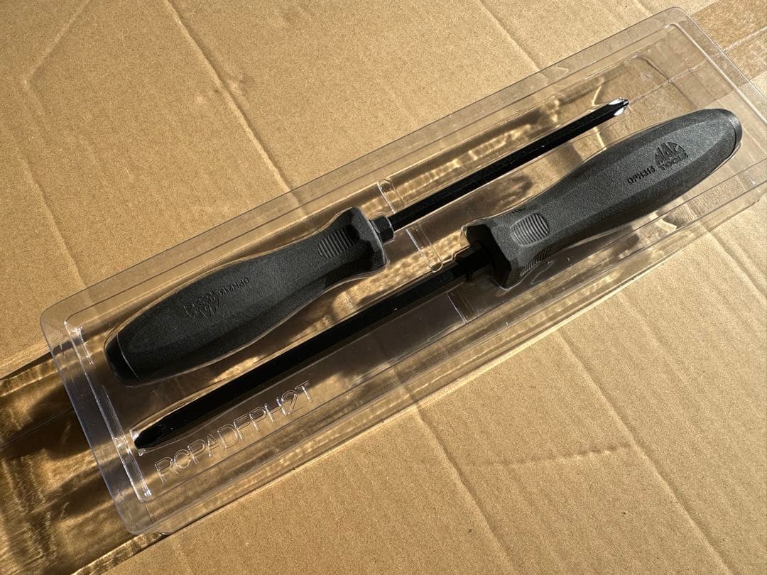 ZERO slip - BLACKedition 貫通プラスドライバー2本セット