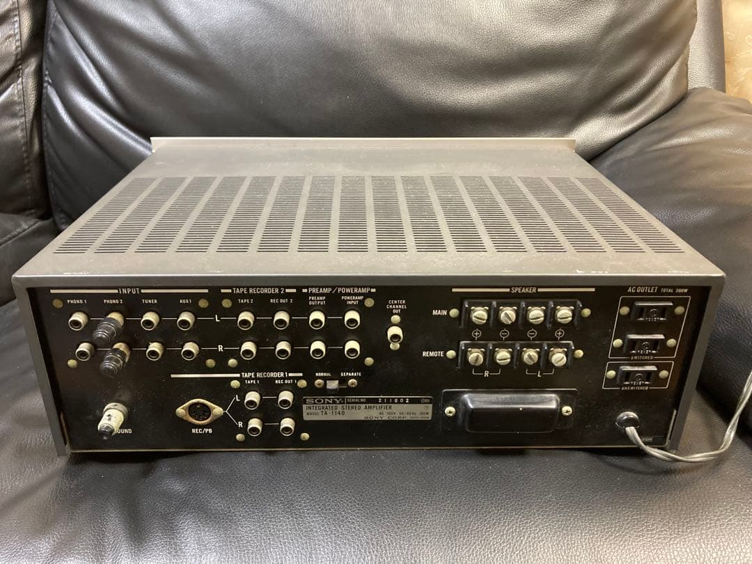 【音出確認済】SONY TA-1140プリメインアンプ