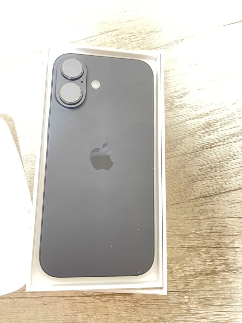iPhone16 128GB ブラック　開封済未使用