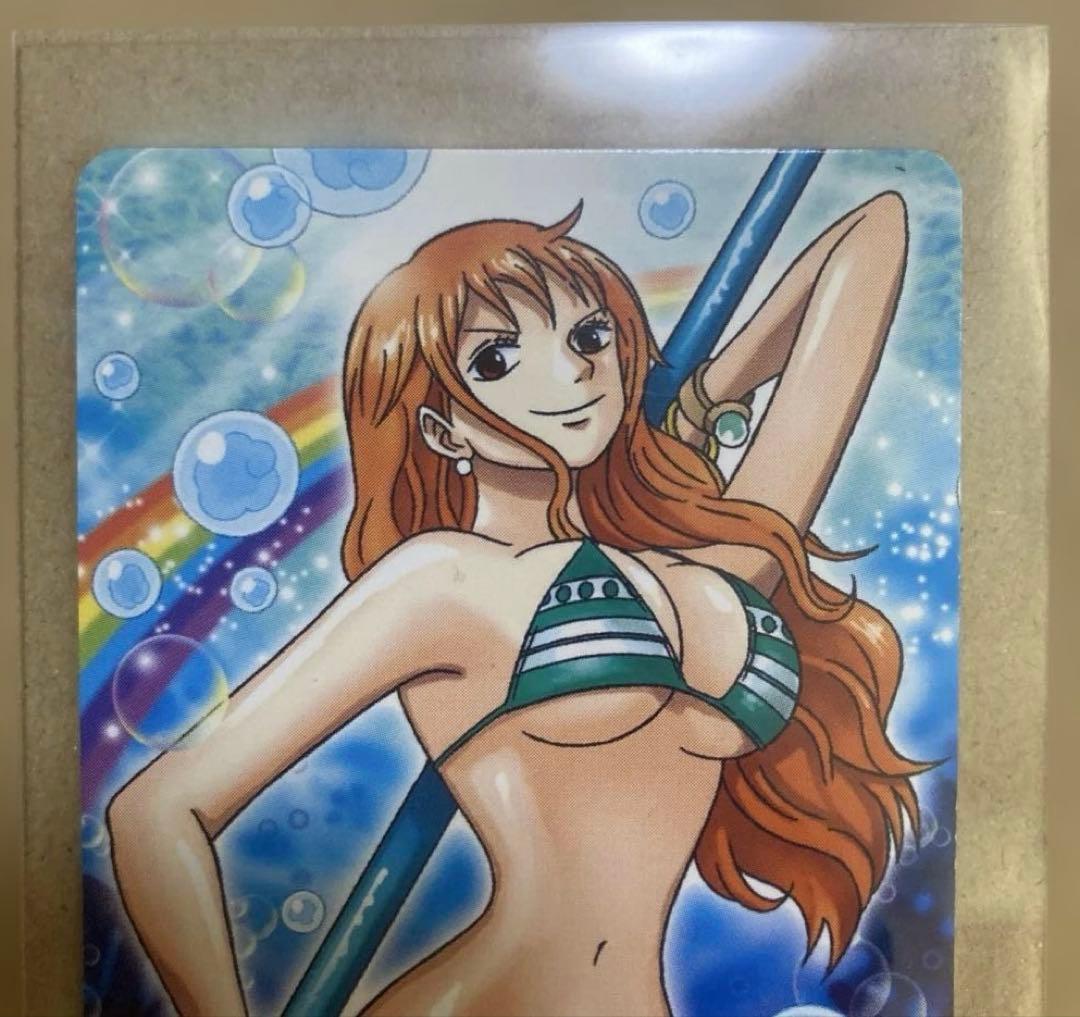 【希少】ONEPIECE メモリアルログカード 5 ナミ 003 当時物