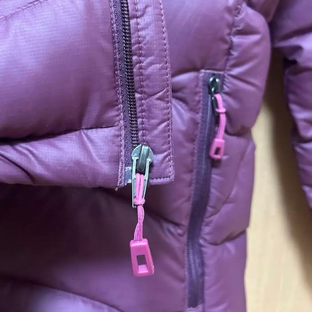 Patagonia ダウンジャケット 紫 XSサイズ 保存袋付き