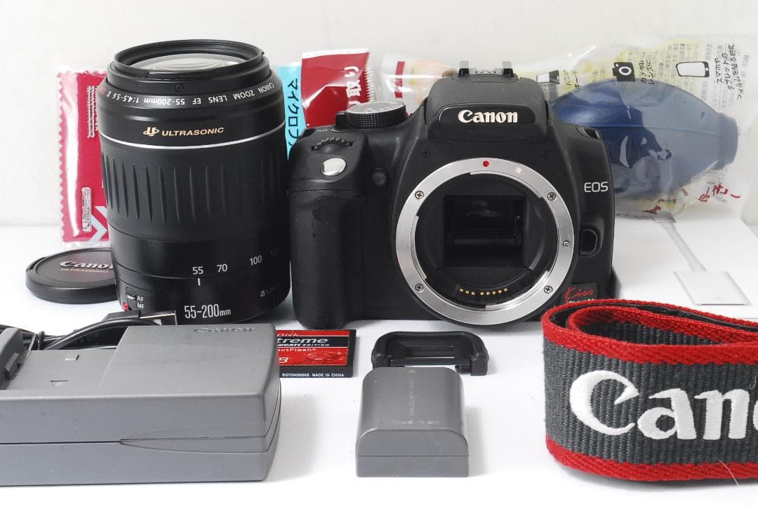 け*こ様 ❤初心者にオススメ❤Canon kiss N❤スマホに転送❤望遠レンズ