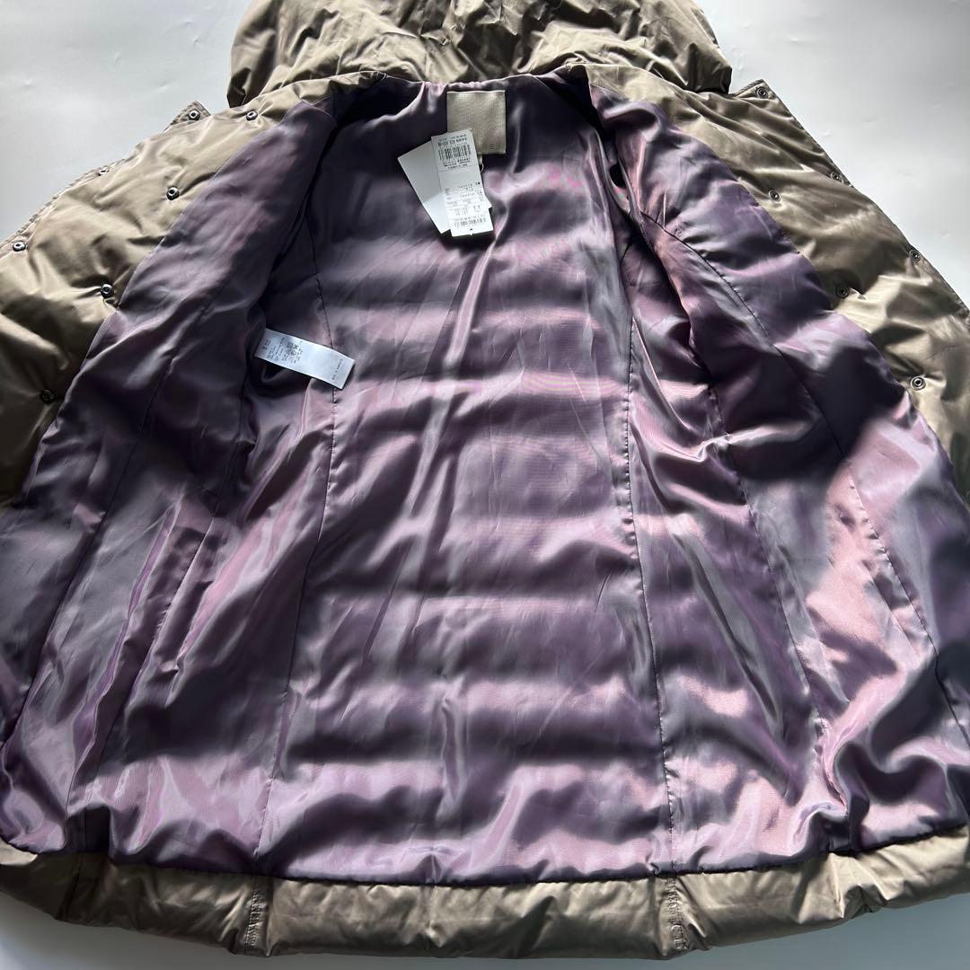 タグ付き✨　自由区　ダウンコート　ショールカラー　Aライン