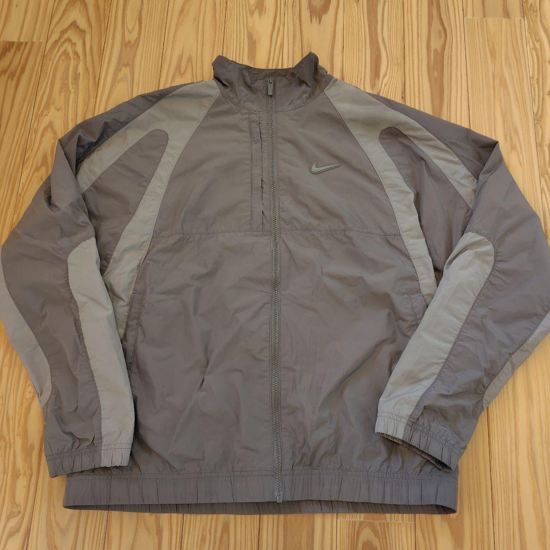 Nike NOCTA ナイロン トラック ジャケット オリーブグレー L