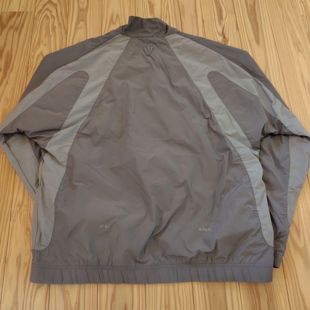 Nike NOCTA ナイロン トラック ジャケット オリーブグレー L